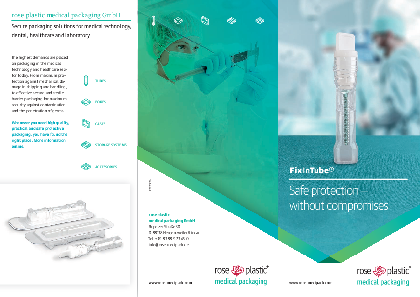 Brochure FixInTube