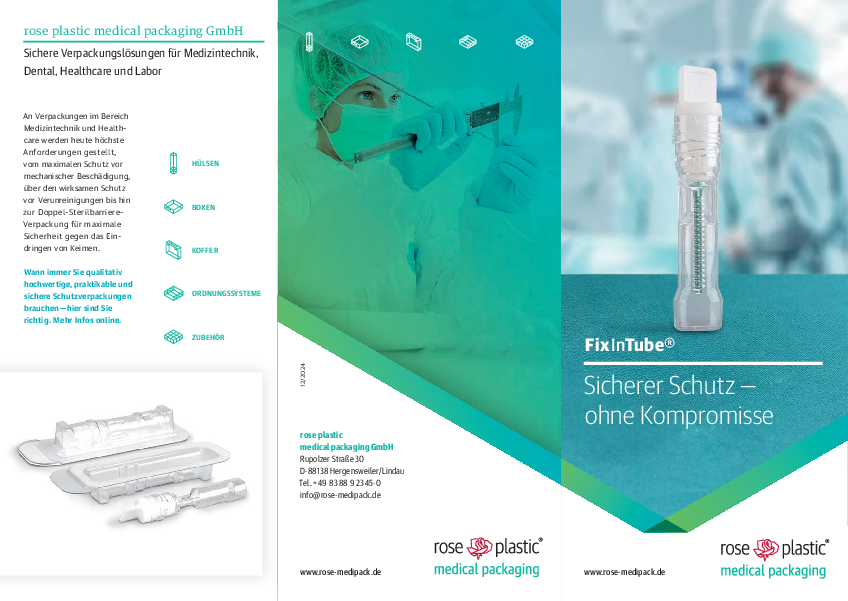 Broschüre FixInTube