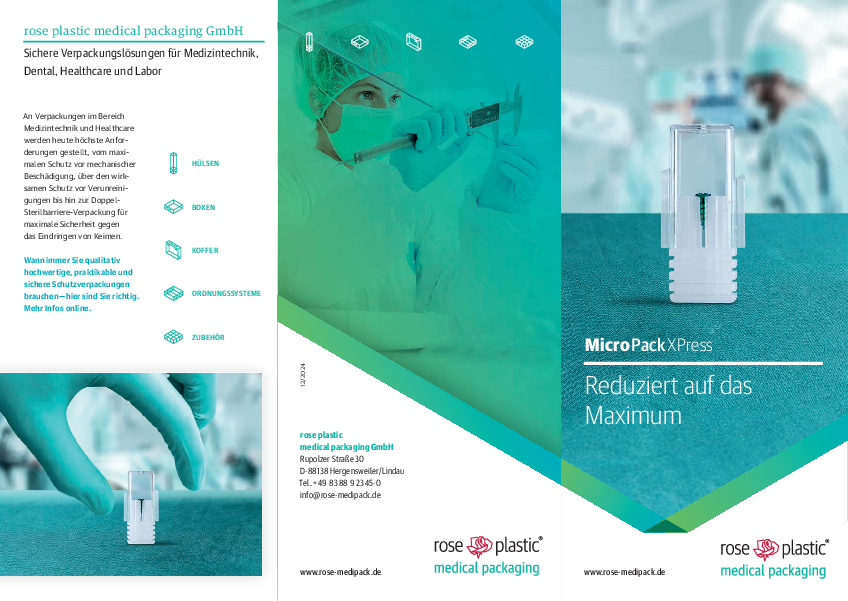 Broschüre MicroPack XPress