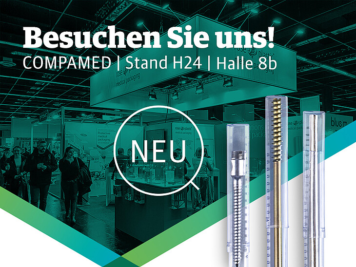 Besuchen Sie uns auf der COMPAMED!
