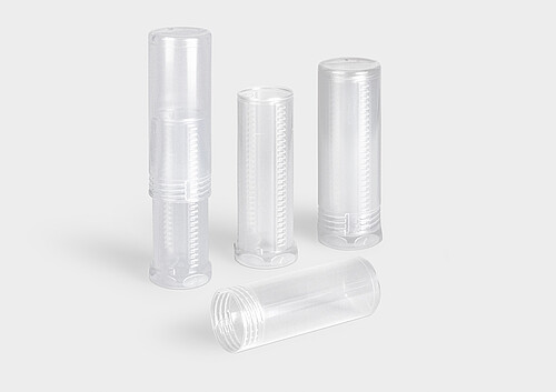 Packaging tube TwistPack Plus: maximum flexibility through universal length adjustment.